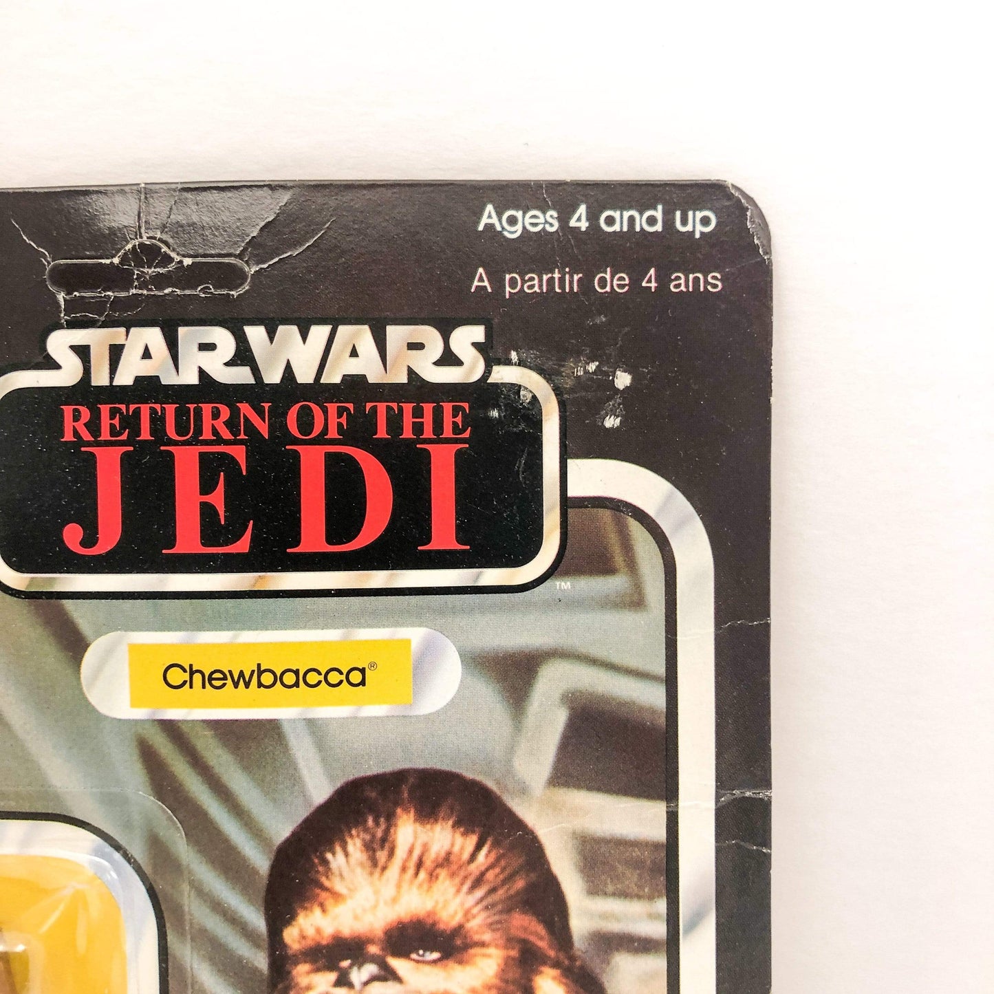 Chewbacca ROTJ 65 Back Kenner Canada - Mint on Card