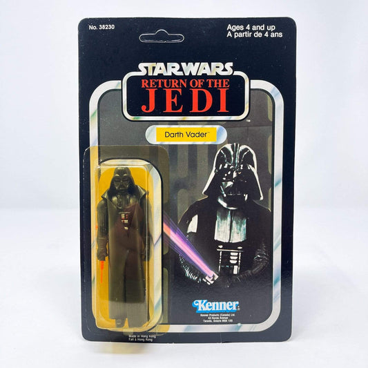 Vintage Kenner Canada Star Wars Toy Darth Vader ROTJ 77 Back Kenner Canada - Mint on Card