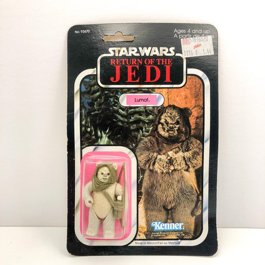Lumat ROTJ 77 Back Kenner Canada Offerless- Mint on Card