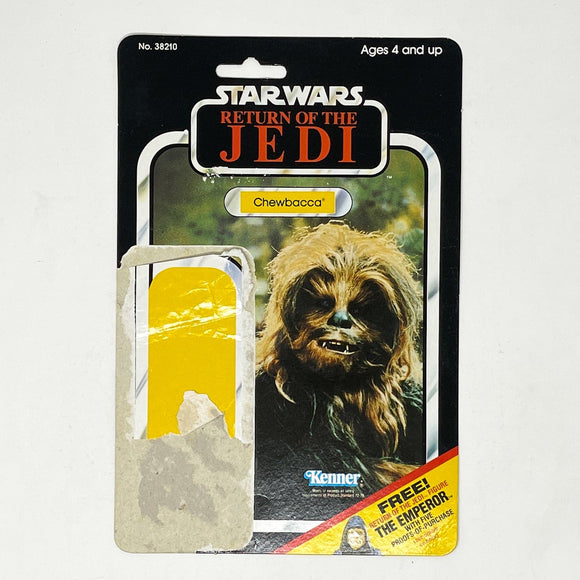 Vintage Kenner Star Wars Cardback Chewbacca ROTJ Cardback (65-back)
