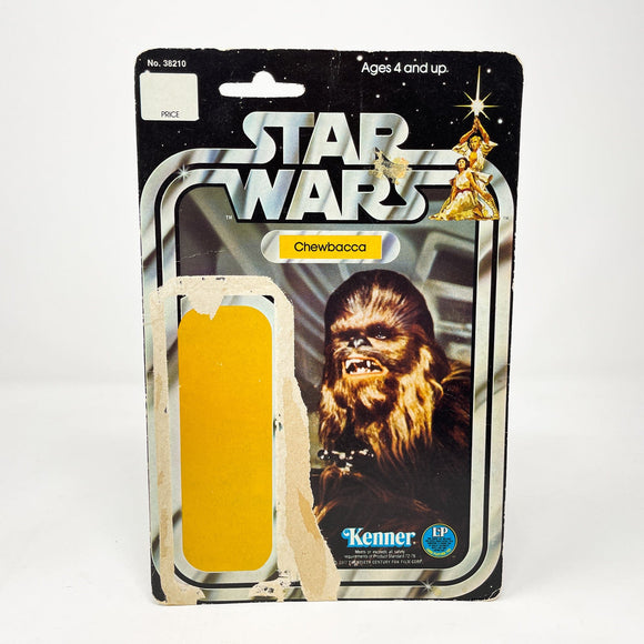 Vintage Kenner Star Wars Cardback Chewbacca Star Wars Cardback (12-back)