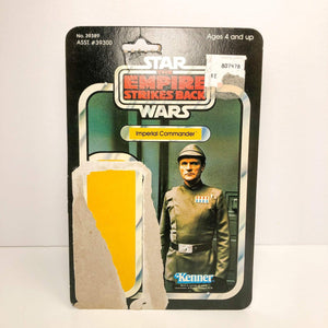 Vintage Kenner Star Wars Cardback Imperial Commander ESB Cardback (41-back)