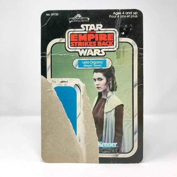 Vintage Kenner Star Wars Cardback Leia Bespin Canadian ESB Cardback (31-back)
