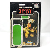 Vintage Kenner Star Wars Cardback Leia in Combat Ponch ROTJ Cardback (77-back)
