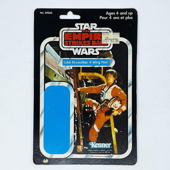 Vintage Kenner Star Wars Cardback Luke X-Wing Pilot Canadian ESB Cardback (41-back)