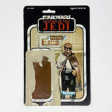 Vintage Kenner Star Wars Cardback Prune Face ROTJ Cardback (79-back)