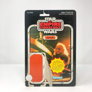 Vintage Kenner Star Wars Cardback Ugnaught Canadian ESB Cardback (41-back)