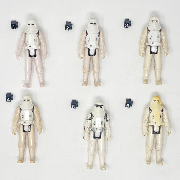 Vintage Kenner Star Wars Clearance Figs Snowtrooper Loose Incomplete