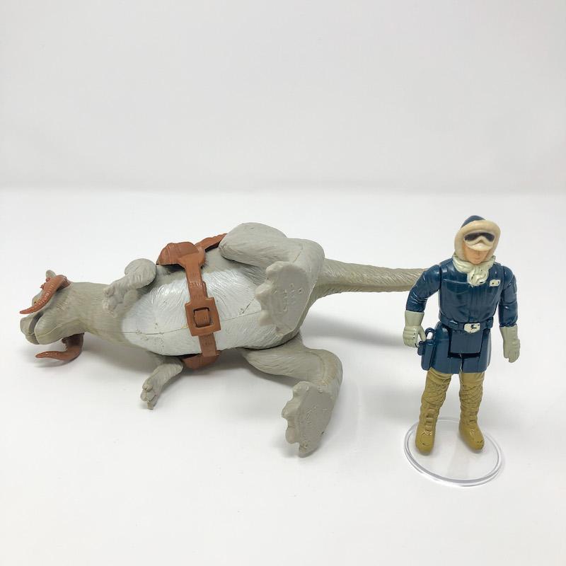 Vintage Kenner Star Wars Clearance Taun Taun (Broken Saddle) with Han Hoth Figure