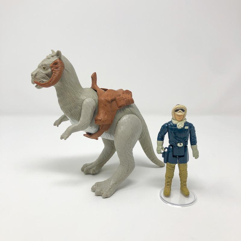 Vintage Kenner Star Wars Clearance Taun Taun (Broken Saddle) with Han Hoth Figure