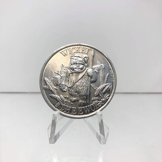 Vintage Kenner Star Wars Coin Wicket POTF Coin