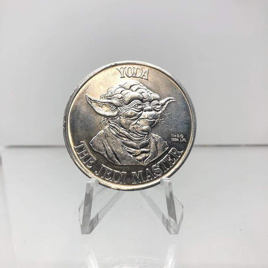 Vintage Kenner Star Wars Coin Yoda POTF Coin