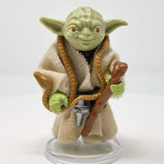 Vintage Kenner Star Wars LC Yoda with Brown Snake Loose Complete