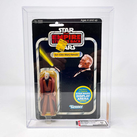 Vintage Kenner Star Wars MOC Ben (Obi-Wan) Kenobi ESB 45-back  - MOC AFA 50