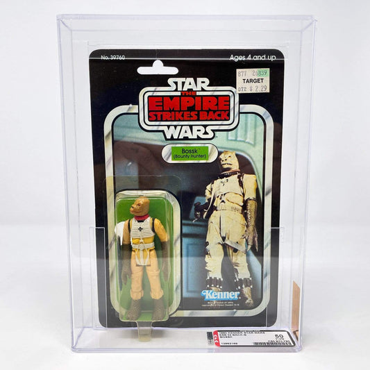 Vintage Kenner Star Wars MOC Bossk ESB 32B-back  - MOC AFA 50