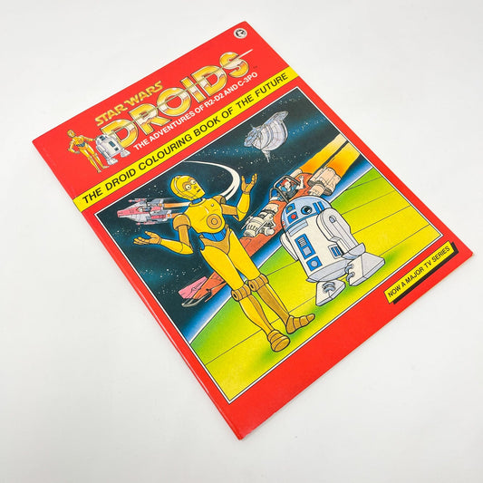 Vintage Kenner Star Wars Non-Toy DROIDS Colouring Book - UK