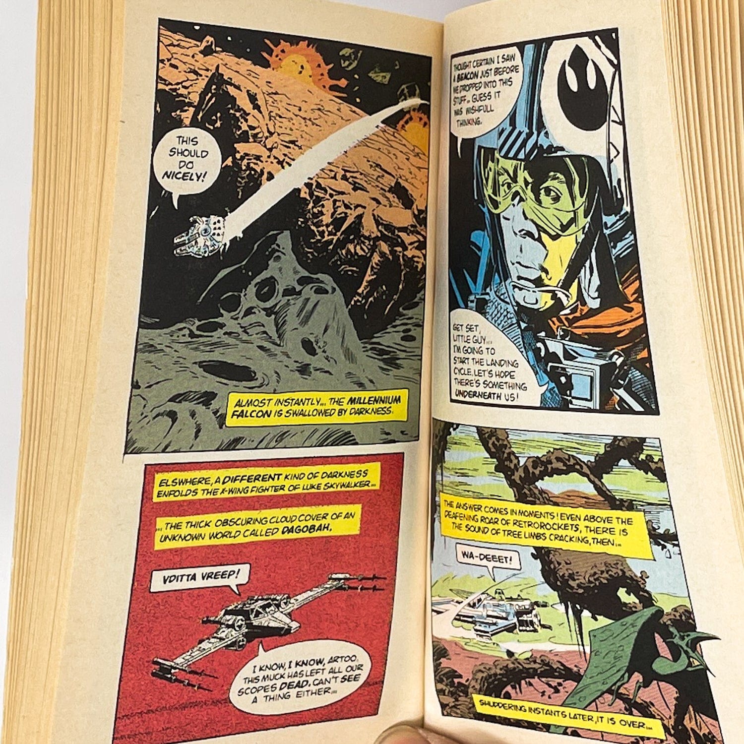 Empire Strikes Back Marvel Illustrated Novel Illustrated Paperback