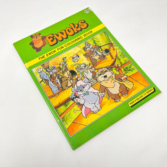 Vintage Kenner Star Wars Non-Toy EWOKS Colouring Book - UK