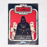 Vintage Kenner Star Wars Non-Toy Kenner Canada ESB Colouring Book - Vader (1982)