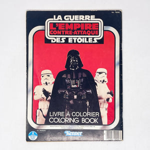 Vintage Kenner Star Wars Non-Toy Kenner Canada ESB Colouring Book - Vader (1982)