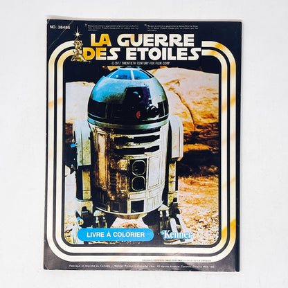 Vintage Kenner Star Wars Non-Toy Kenner Canada Star Wars Colouring Book - R2-D2