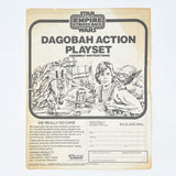 Vintage Kenner Star Wars Paper ESB Degobah Playset Instructions