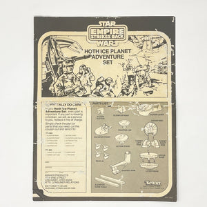 Vintage Kenner Star Wars Paper ESB Hoth Ice Planet Adventure Set Playset Instructions