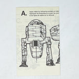 Vintage Kenner Star Wars Paper ESB Mini-Rig CAP-2 Instructions - Kenner Canada