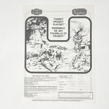 Vintage Kenner Star Wars Paper ESB Turret Probot Playset Instructions - Kenner Canada