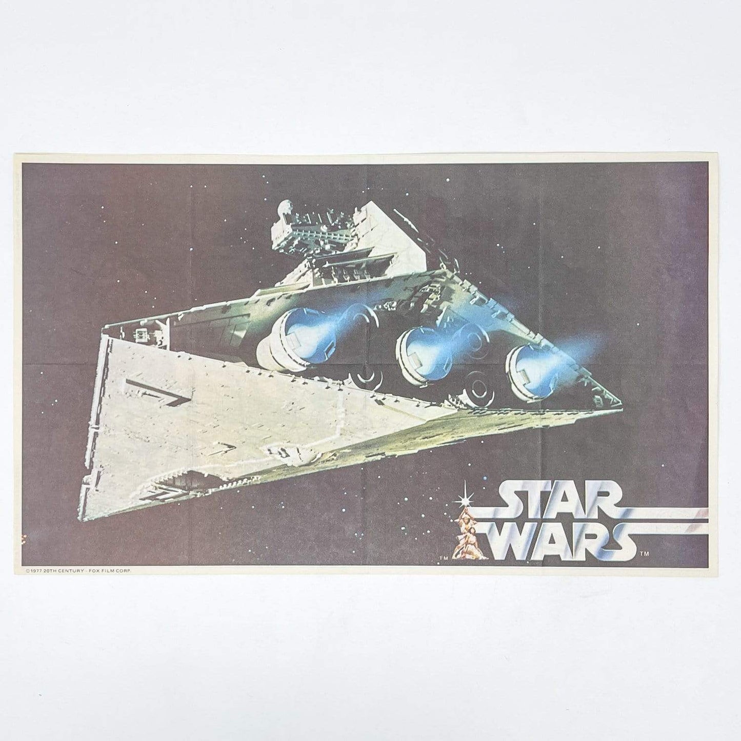 Vintage Kenner Star Wars Paper Kenner Toys Cash Refund Insert - Star Destroyer (1978)