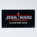 Vintage Kenner Star Wars Paper POTF Planetary Map - Tatooine (1984)