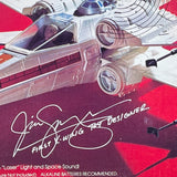 Vintage Kenner Star Wars Paper Swearingen Autographed X-Wing Box Front