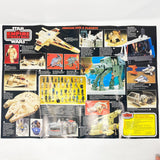 Vintage Kenner Star Wars Paper Tri-Logo Empire Strikes Back Double Sided Poster