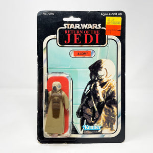 Vintage Kenner Star Wars Toy 4LOM ROTJ 65B-back MOC