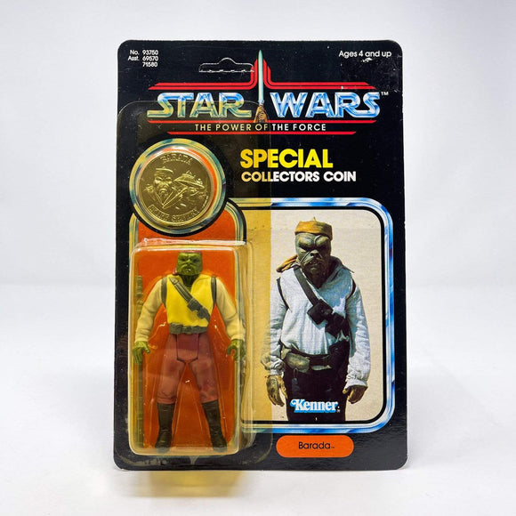 Vintage Kenner Star Wars Toy Barada POTF 92-back  - Mint on Card