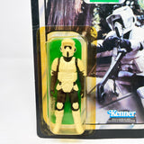 Vintage Kenner Star Wars Toy Biker Scout 65A-back  - Mint on Card