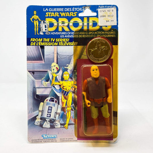 Vintage Kenner Star Wars Toy Droids Jord Dusat - Mint on Card Canadian