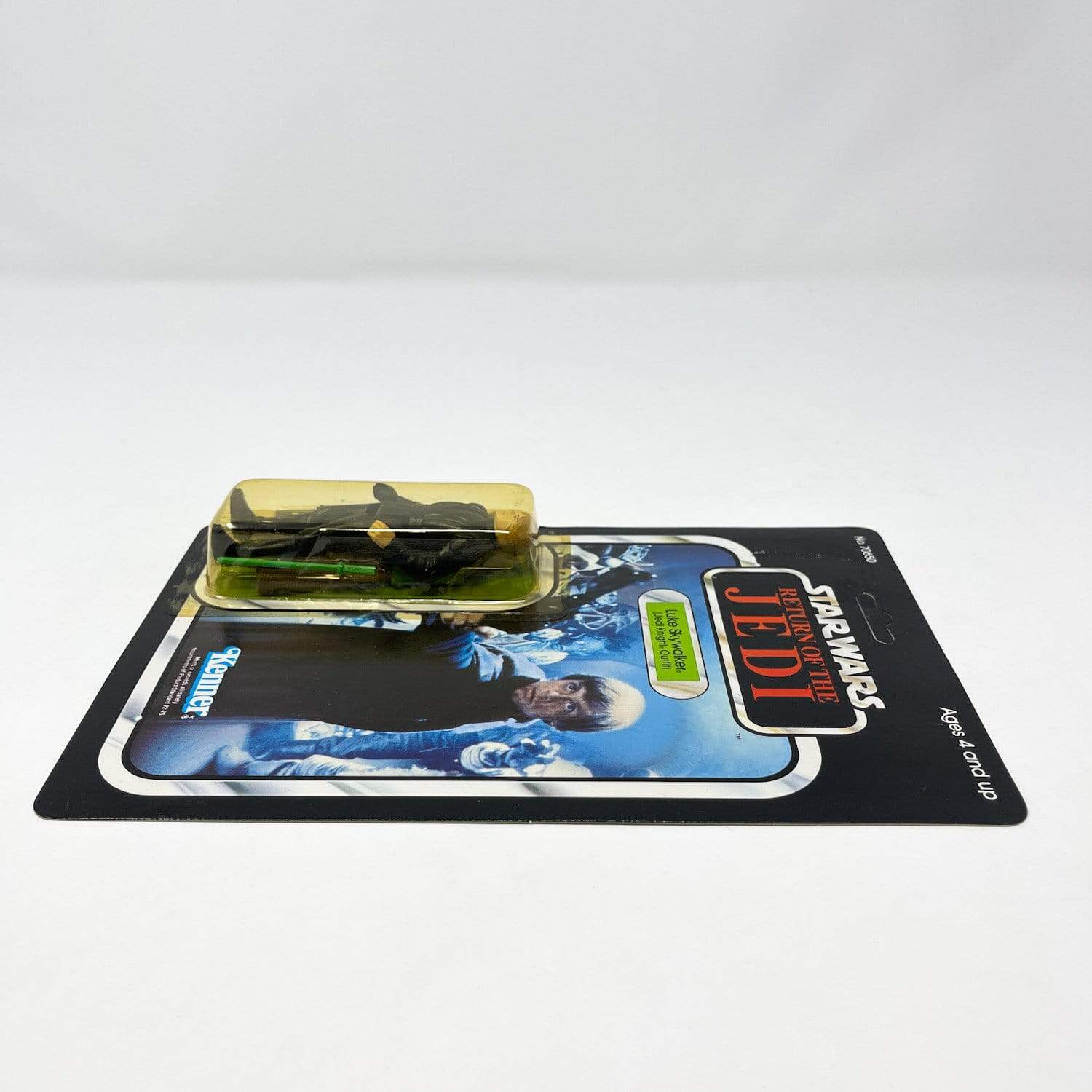 Vintage Kenner Star Wars Toy Luke Skywalker Jedi Knight 79A-back  - Mint on Card