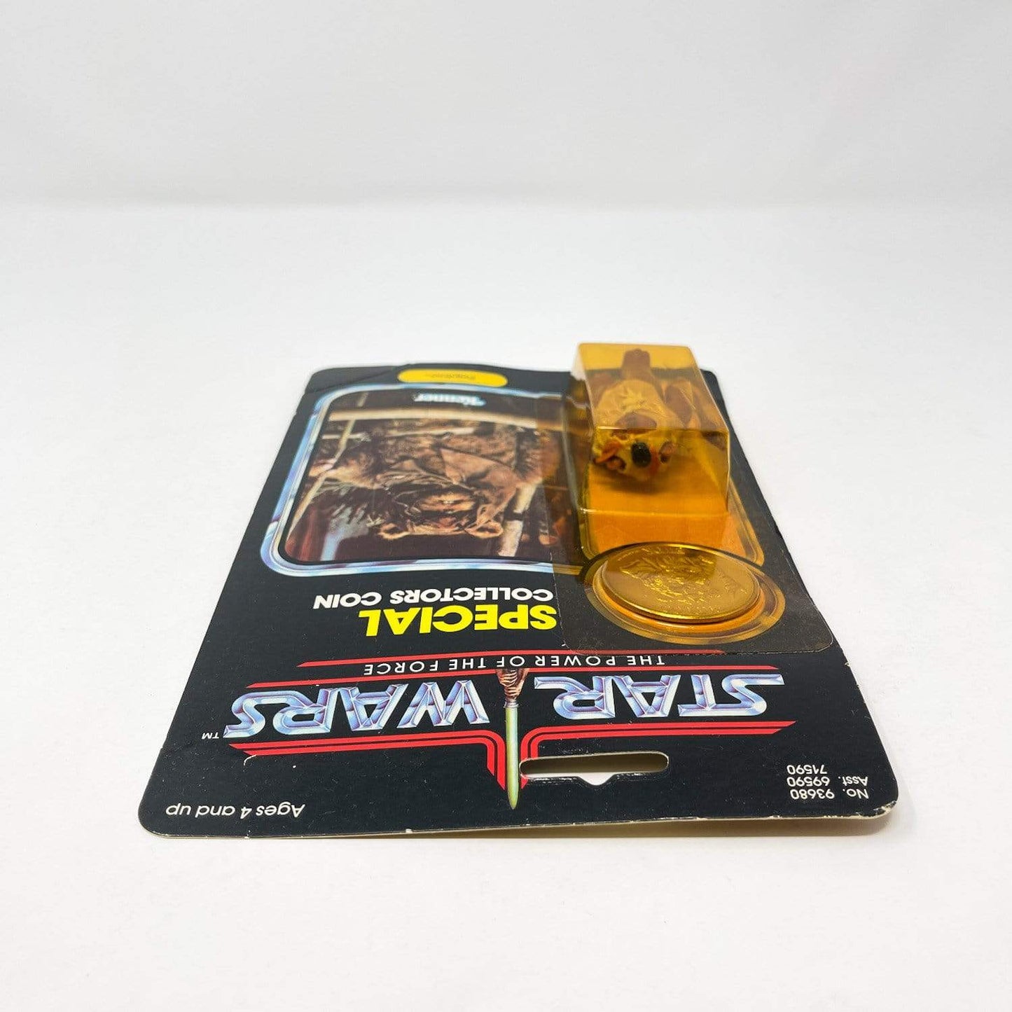 Vintage Kenner Star Wars Toy Paploo POTF 92-back  - Mint on Card