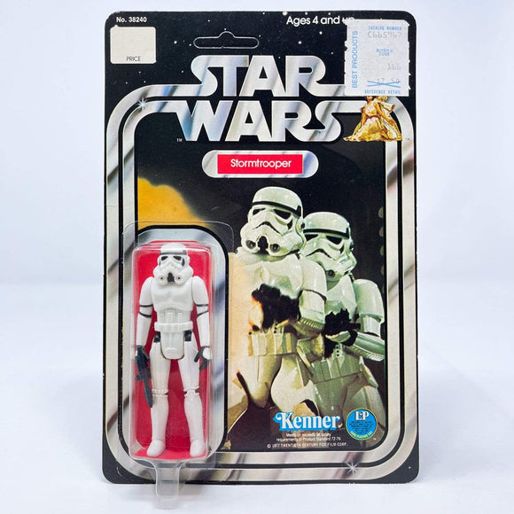 Vintage Kenner Star Wars Toy Stormtrooper Star Wars 12-Back (B) Kenner - Mint on Card