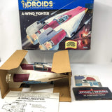 Vintage Kenner Star Wars Vehicle A-Wing - Mint Complete in Droids Box