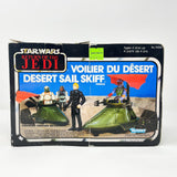 Vintage Kenner Star Wars Vehicle Mini-Rig Desert Sail Skiff - Canadian ROTJ Box