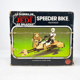 Vintage Kenner Star Wars Vehicle ROTJ Speeder Bike - Lily Ledi in Box