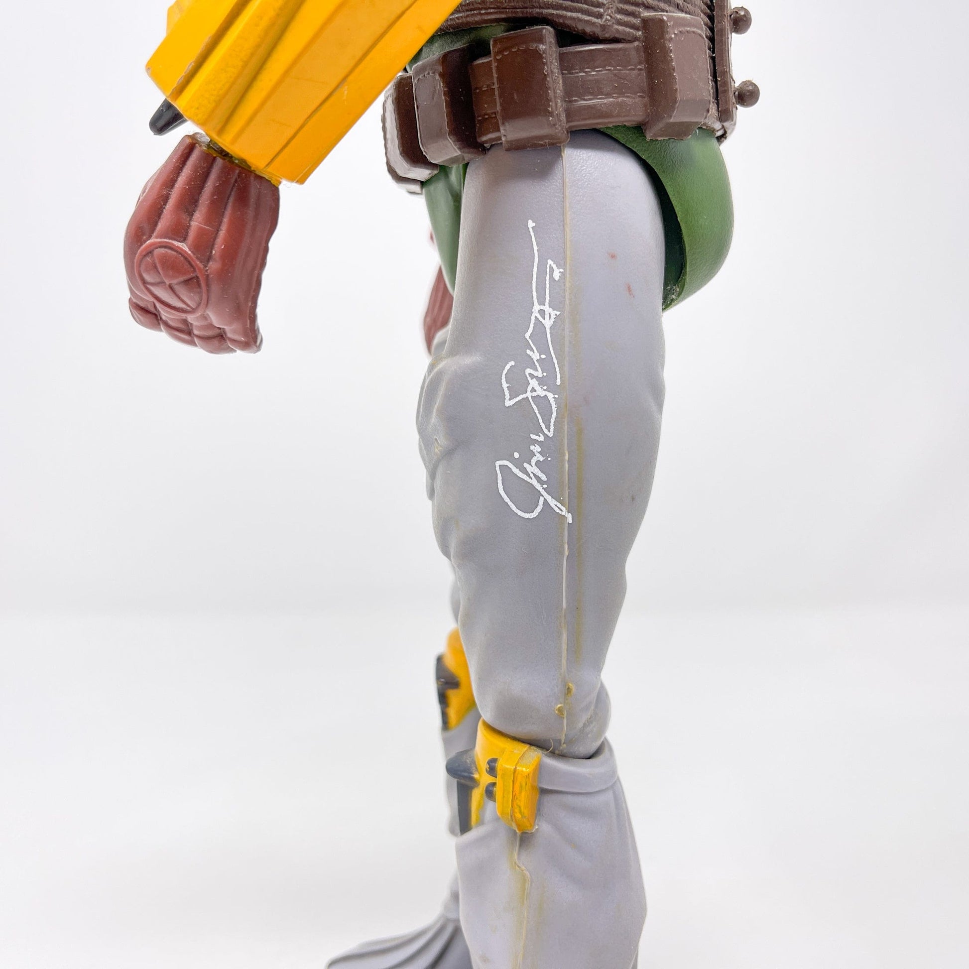 Vintage Kenner Star Wars Vehicle Swearingen Autographed 12" Boba Fett