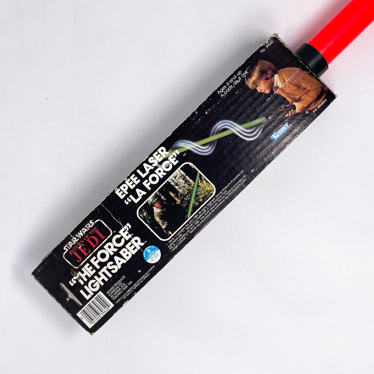 Vintage Kenner Star Wars Vehicle The Force Lightsaber - Sealed in Canadian Package