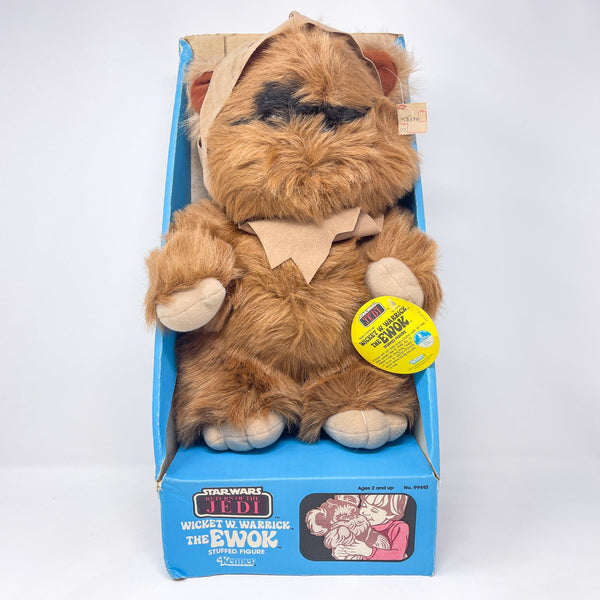 Vintage Star Wars Plush Stuffed Wicket the Ewok Kenner Mint in Box
