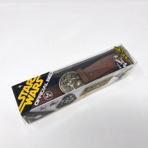 Vintage Lee Co Star Wars Non-Toy Yoda Belt & Buckle - Mint in Box