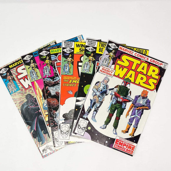 Vintage Marvel Star Wars Non-Toy Marvel Empire Strikes Back Comics #39 to #44 - Movie Adaptation (1980)