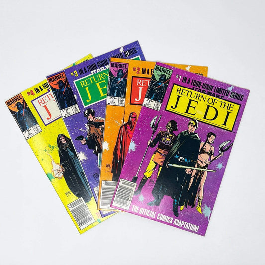 Vintage Marvel Star Wars Non-Toy Marvel Return of the Jedi Comics #1 to #4 - Movie Adaptation (1983)