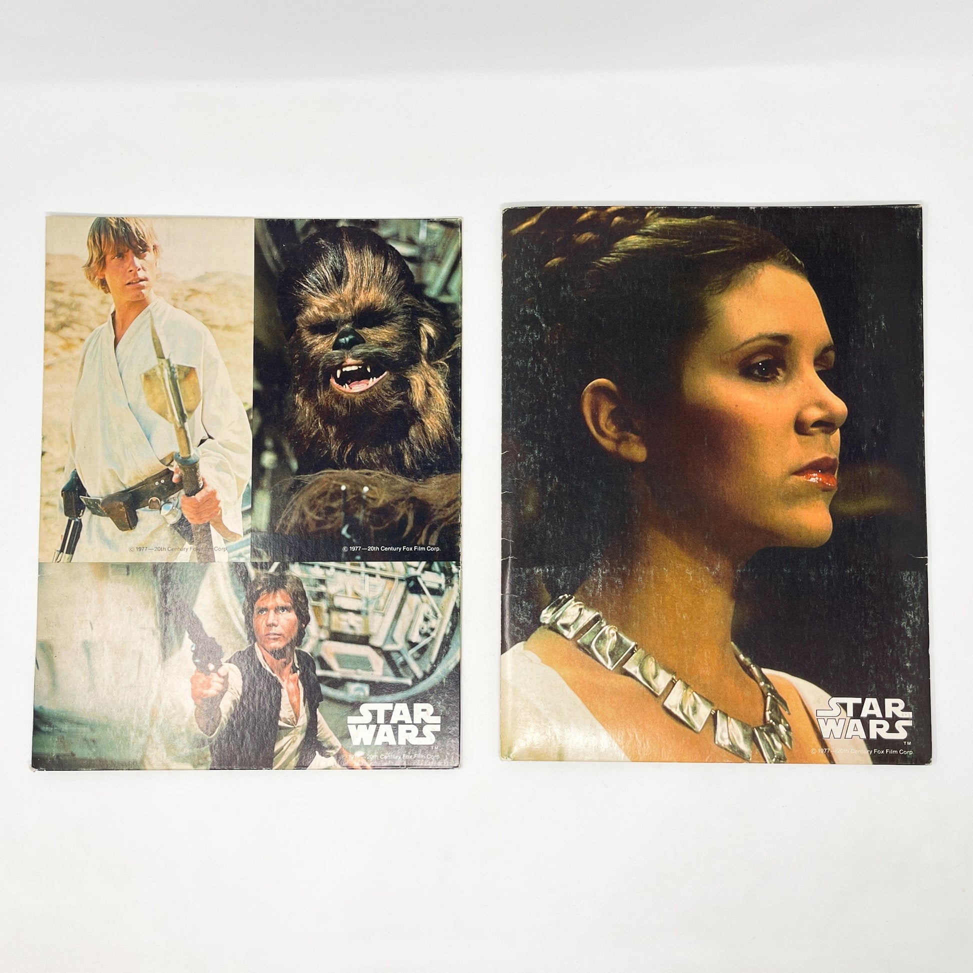 Vintage Mead Star Wars Non-Toy 5 Star Wars Portfolios (1977)